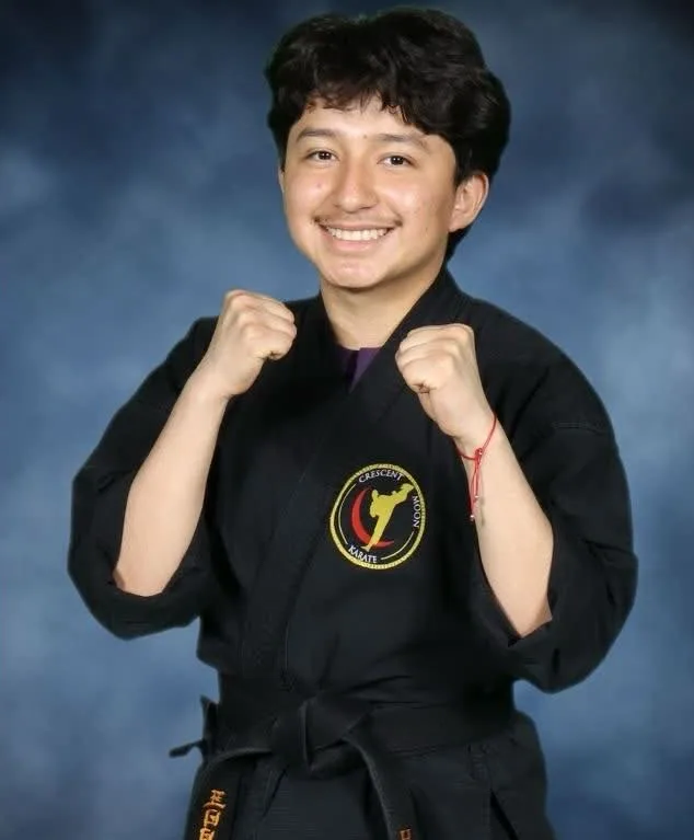 Sempai Hernandez, CMK Assistant Instructor at Crescent Moon Karate